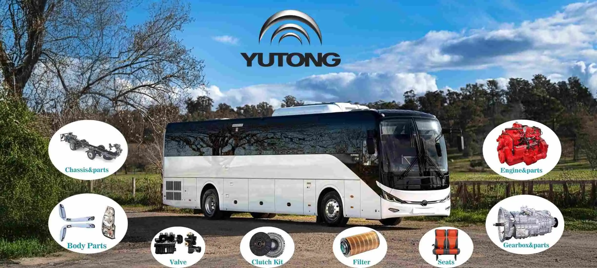 yutong coach bus parts yutong coach bus parts