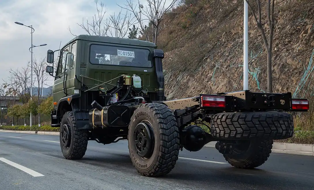 Military 4x4 truck chassis Military 4x4 truck chassis