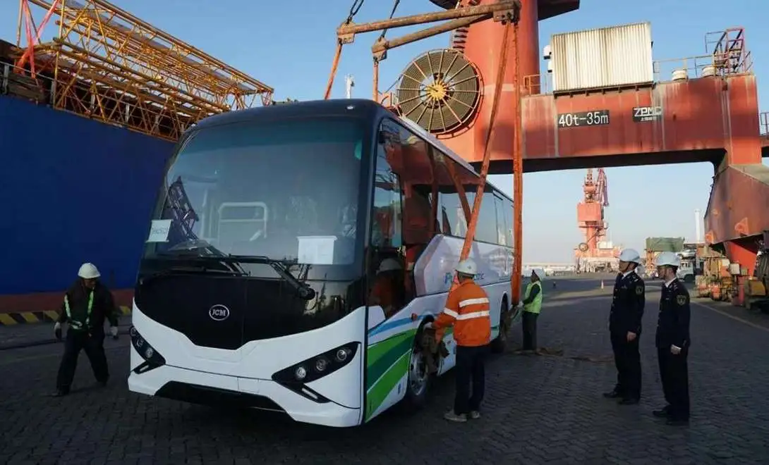 JCM Electric Bus Export JCM Electric Bus Export