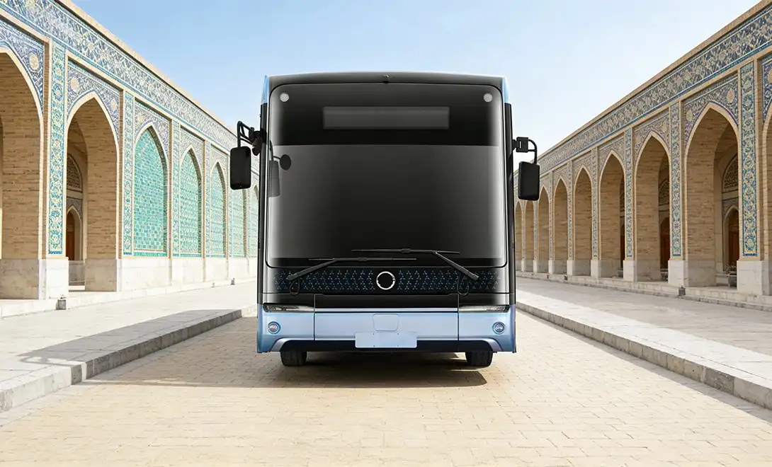 8.5m Electric city bus with wheelchair area 8.5m Electric city bus with wheelchair area