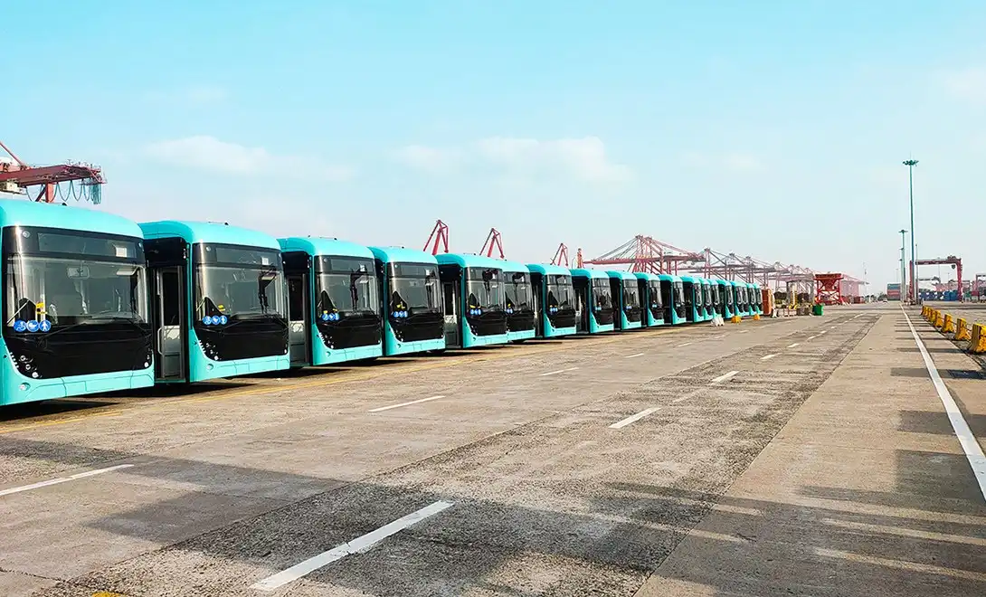 JCM Export 12m electric city bus JCM Export 12m electric city bus