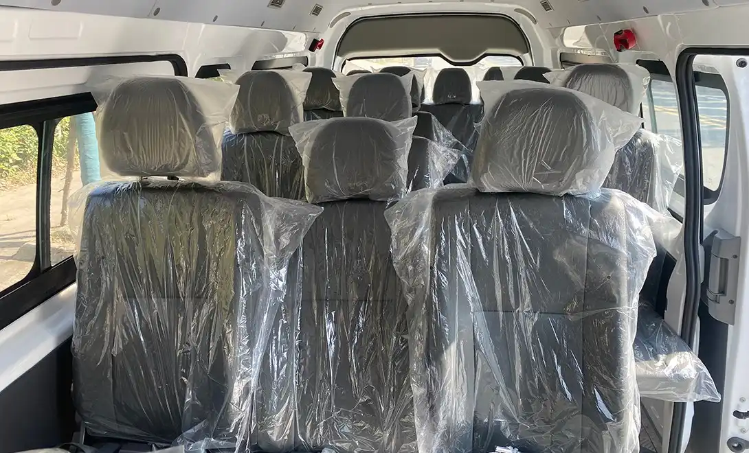 Electric light van 7–15 seats specifications Electric light van 7–15 seats specifications